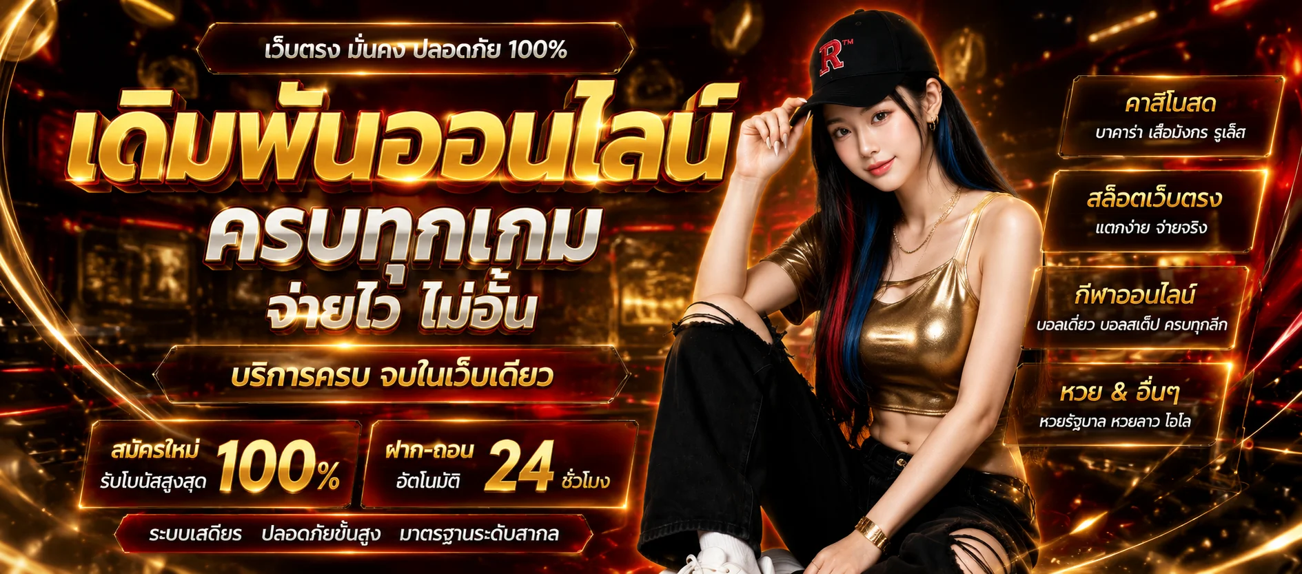 E19 คาสิโนสด บาคาร่าถ่ายทอดสดจากค่ายดัง